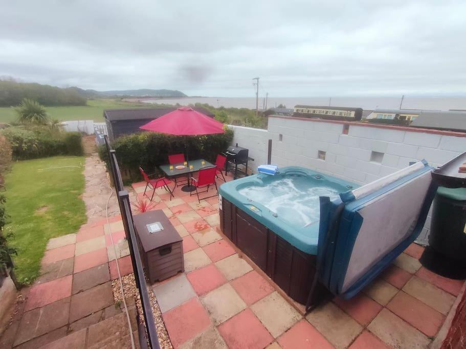 Blue Anchor House - Seaview, Hot Tub Apartments Esterno foto