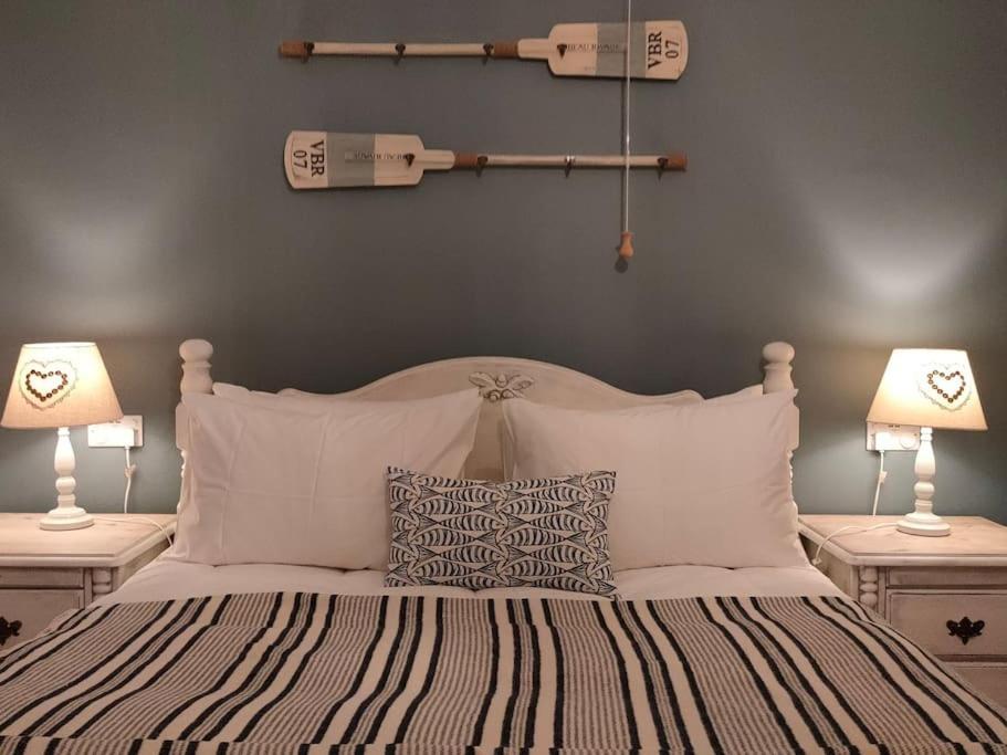Blue Anchor House - Seaview, Hot Tub Apartments Esterno foto